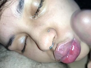 She Waits Eagerly For A Lot Of Creampie In Her Hungry Little Mouth