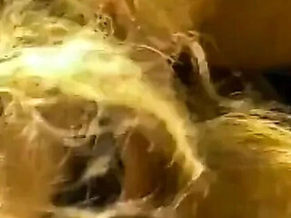 Ginni Lewis outdoor gangbang granny fucked hard on the floor