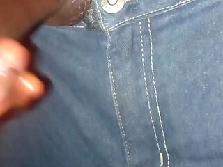 He relieve his cock on my anus hole.