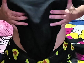 My wife is so hot masturbating in front of a camera