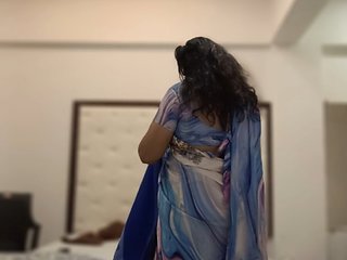 Bhabi ko sexy saree main choda