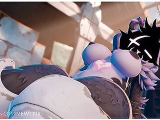 Raven Team Leader Wet Grinding [fortnite] With Car Toon