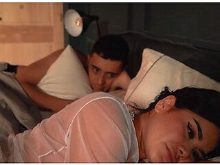 Stepbrothers Share A Bed After A Hotel Mistake - What A Big Cock - Issane & Leandro Grey