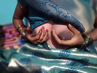Desi indian village big boobs girl fucking in neighbour young boy