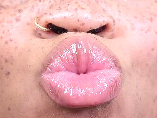 Dick Melting Lips- Ebony Domme Goddess Rosie Reed