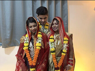 Aksha and Sanjana Got Married to Aman and Aman Took Them Home and They Had Physical Relations on the Night of the Wedding