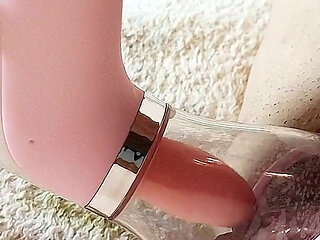 Vacuum Pumping, It's so Close!you Can Smell Her!