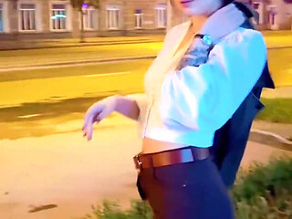 Hey, Come Here I Will Kiss You! Night Walks Is Wonderful, Isn't It?