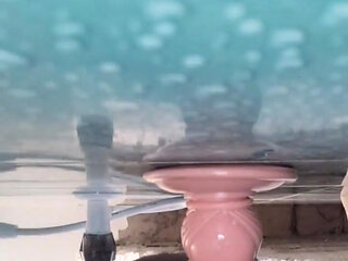 6 Inch Dildo Fucking My Hungry Assh