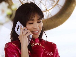 Ember Snow masage oil fuck: Blowjob, Babe  Asian Porn
