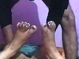Roleplay with Sister:- Brother Playing with Sisters Sexy Pussy