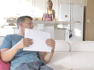 Flunky Stepdaughter Does EXTRA Work With Stepdad To Avoid Punishment