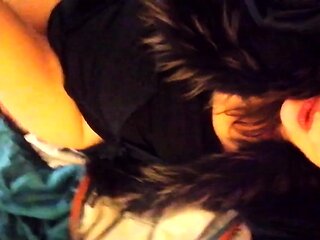 Amateur blondie solo anal masturbation