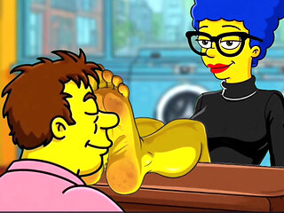 my God, How Low I Have Fallen!" Cartoon Foot Fetish