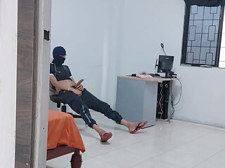 I prepare my big penis with a homemade masturbation because tomorrow I have a date with my girlfriend to have sex