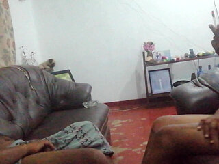 Father in Law's Gigantic Dick Hangs Out Under His Sarom for Step Daughter