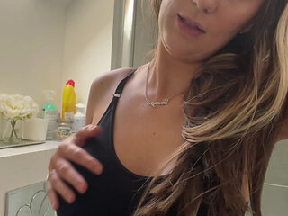 Horny British MILF needs her pipes fixed JOI