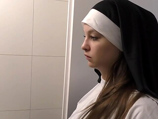 Shy Teen Nun Angelina Brill BBC Creampie