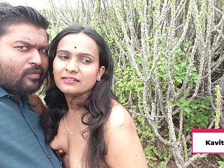 Desi Indian Marathi Kavita Bhabhi Fuck In jungle With boyfriend