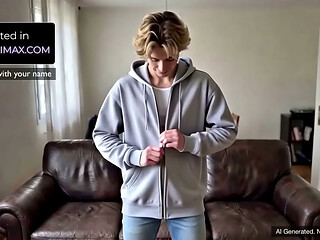 Blonde Twink First Gay Experience - AI Generated male Jerk Off Instructions - ASMR POV JOI