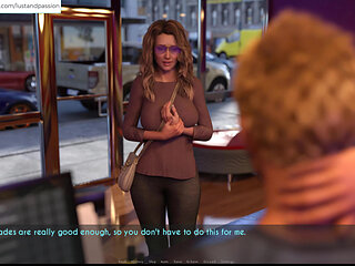 AWAM - Zac helped Sophia at taning salon