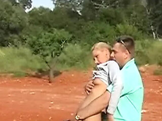 German Amateur Blonde Hard Fuck Outdoor Blowjob Facial