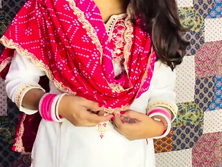 Hot Bhabhi Playing Solo on Her Birthday