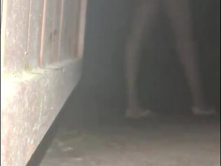 Desi Nude Indian Mallu Kerala Man Walking Fully Naked at Night on streets