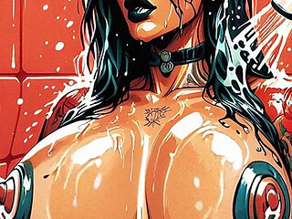 Slut Girl Hard Sex, Curvy Woman with Big Tits Sucking Big Dick, Slave Woman,bdsm