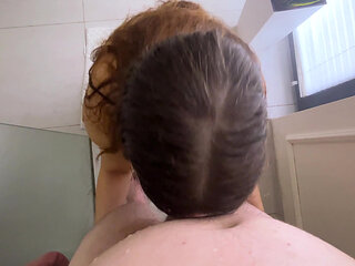 I Caught Him Masturbating and Sucked His Cock