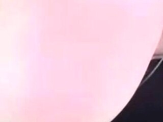 Masturbating amateur teen fucks both holes