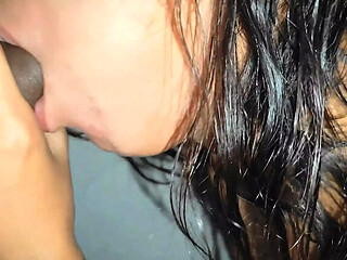 Amateur Latina Friend Fucks in Room During Party - Hardcore POV Creampie