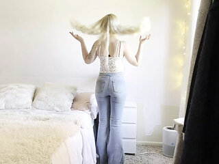 Are Flare Jeans Worth the Hype? Try-On Haul + Honest Thoughts