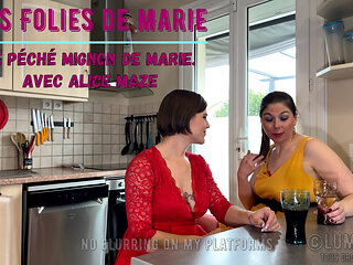 Anal with Marie Lumacarie and Alice Maze