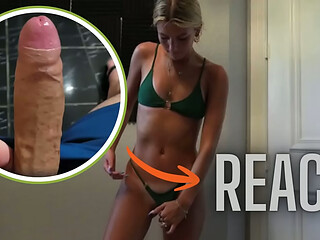React: College GF Gets Nutted on After Pool Day