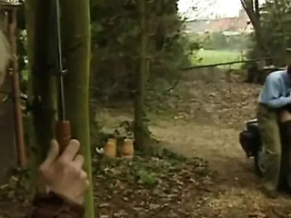 Hot Brunette Babes Dogging Position Car Fuck with Big Tits and Cumshot