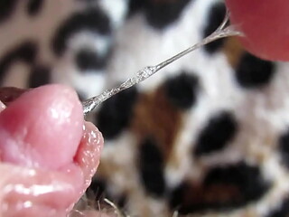 Huge clit orgasm closeup