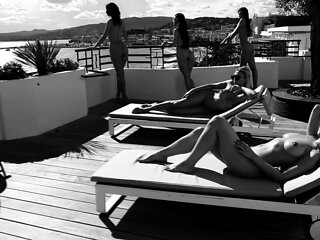 Cute blonde teen outdoor gleecute