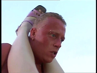 The Slut Went on Vacation to the Beach Just to Get Fucked