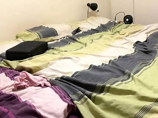 Nervous Amateur Wife Masturbates With Dildo In Window - Homemade Solo