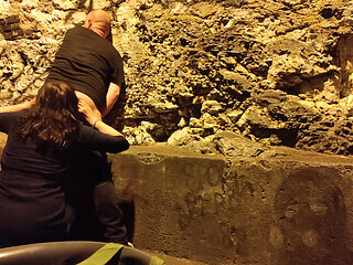 Stepmom Rimming Her Stepson's Hairy Ass and Make Him Cum