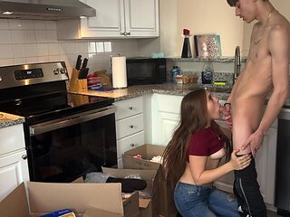 Lovemaking With Delicious Big-bosomed Teenager - Ejaculate