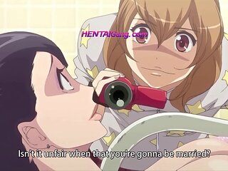 Public Hentai Ritual Begins With Restraint, Ends in Deep Screwing and Loud Wet Creampie