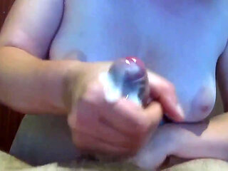 Sucks Big Dick Amateur Handjob