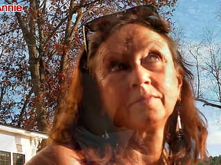 Candi Annie Milks a Load of Warm Creamy Cum Outdoors