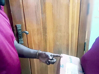 Lonely Indian College Girl Seduces Food Delivery Boy - Loud Moaning & Big Natural Tits in Tamil Sex