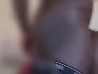 Digging in Her Tight Ass Pussy