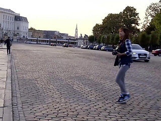 Sexy Tourist Blonde Gets Wild Interracial Pounding