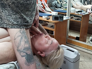 I'm Jerking off My Dick to Feed My Girlfriend Hot Cum