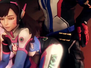 Dva Entertaining Soldier 76 Sex